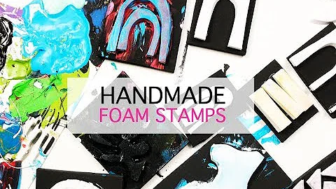 handmade foam stamps