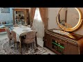 شقة عروسه دمياط حاطه تفاح في سقف اوضه النوم