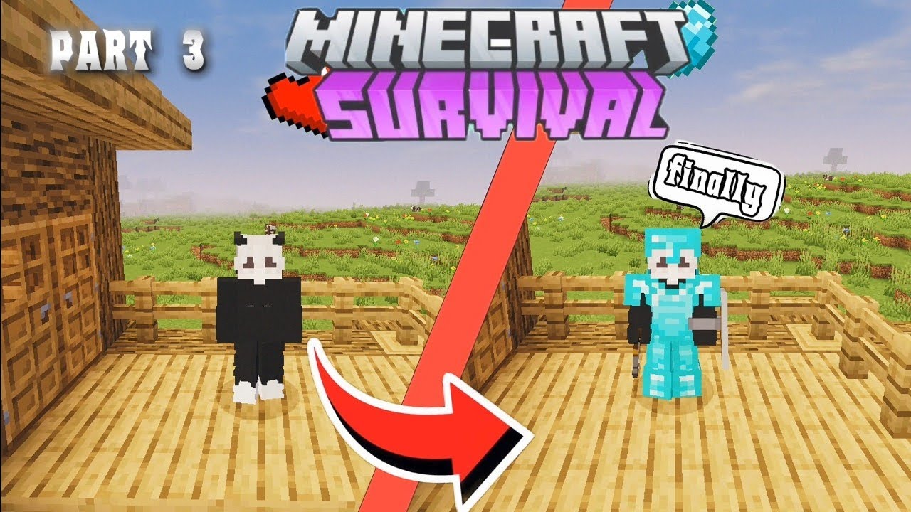 Minecraft Survival Series Part 3 | Journey Begins! 🌲⚔️ - YouTube