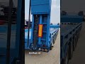 80-тонный монстр! Обзор 6-осного трала с раздвижкой 6 метров!