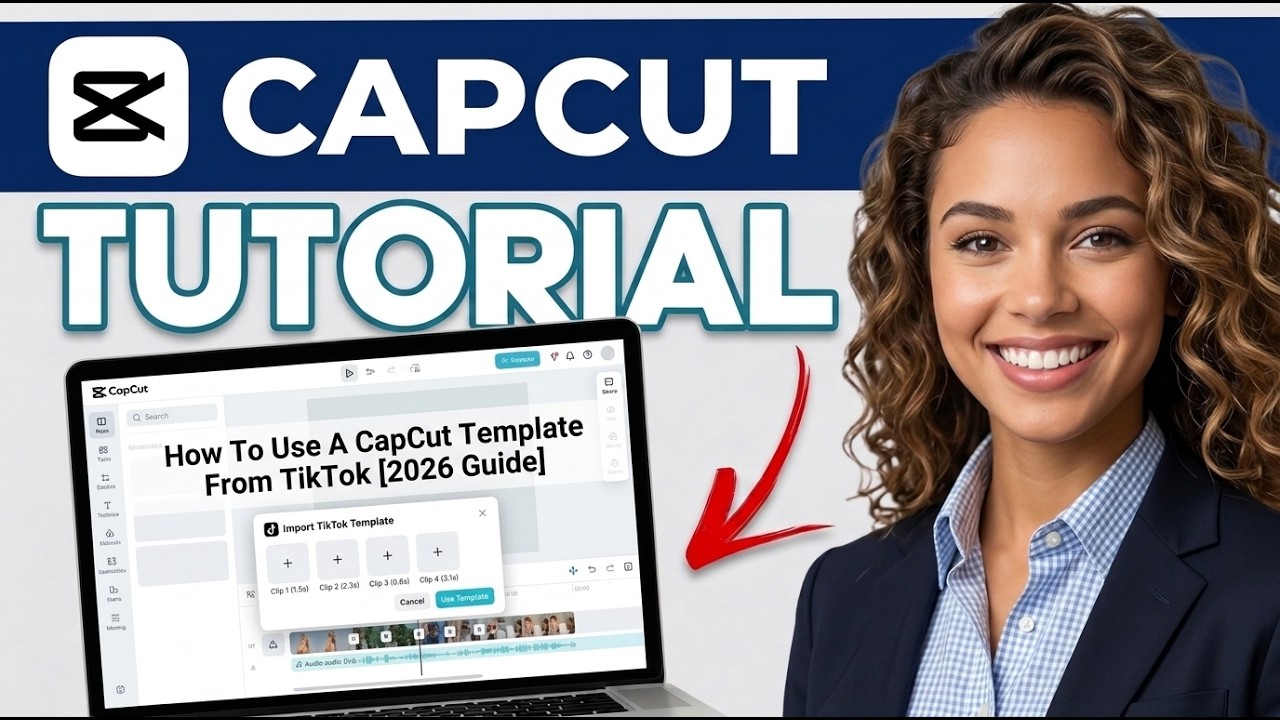 How to Use a CapCut Template from TikTok (2026 Guide) - YouTube