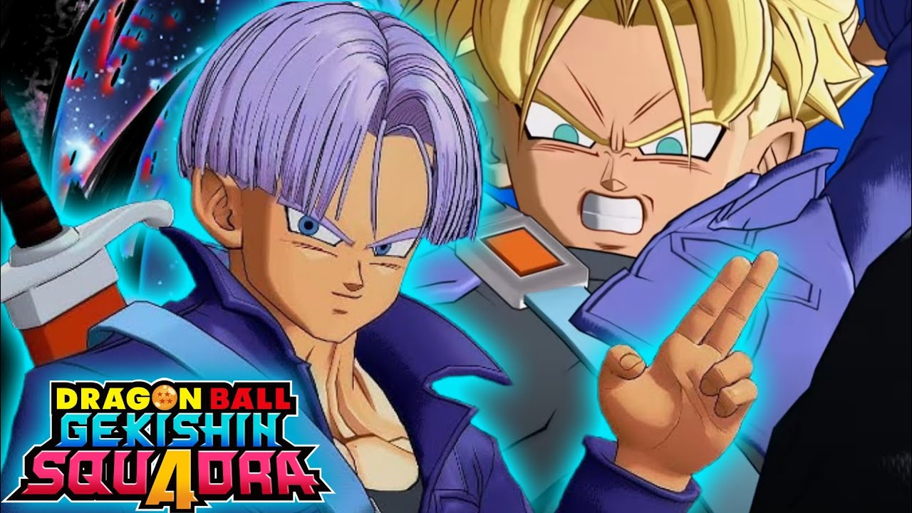 TRUNKS TEM O MAIOR DANO DO JOGO!! DRAGON BALL GEKISHIN SQUADRA 