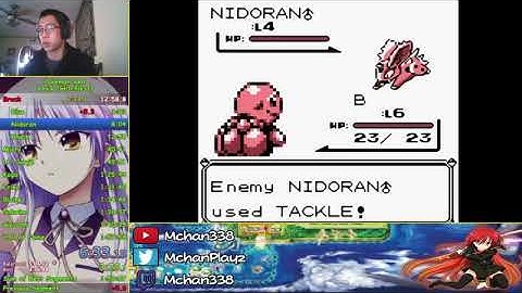 Pokemon Red Speedrun - 1:56:33