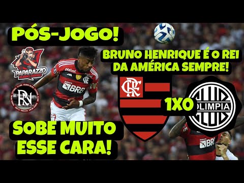 PÓS-JOGO : FLAMENGO 1 X 0 OLIMPIA LIBERTADORES