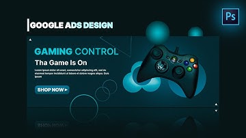 How to Make Product Google Ads Banner Design | Photoshop CC Tutorial