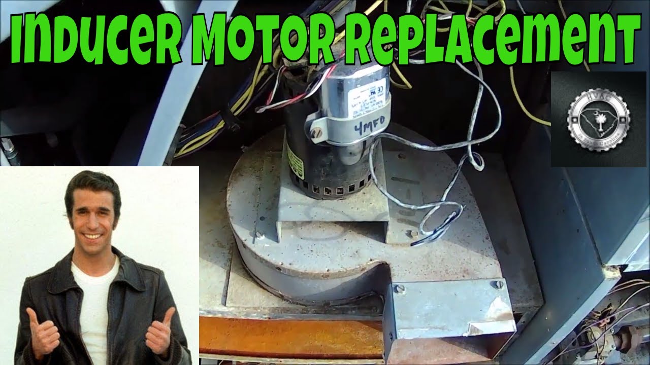Gas Furnace Repair Inducer Motor Replacement YouTube