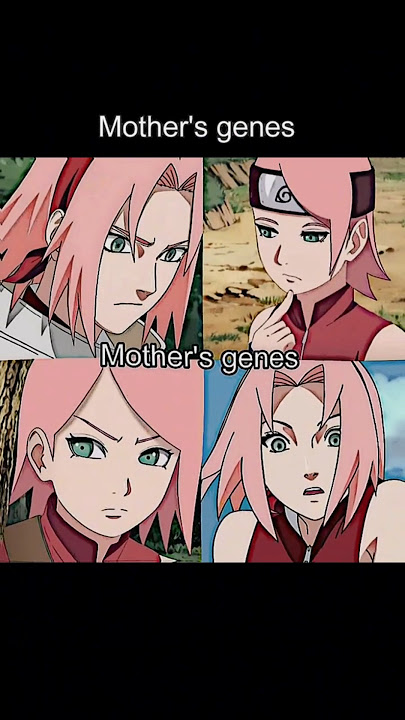 [Mother's Genes] [Father Genes] #sasuke #sakura #sarada #sumertimesadness #shorts shor#4