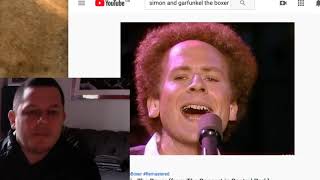 SIMON AND GARFUNKEL THE BOXER reaction