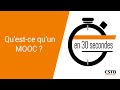 Qu'est-ce qu'un MOOC ?