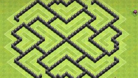 Clash of Clans - TH8 Farming Base, Protects Gold & Elixir (*New 2016*)