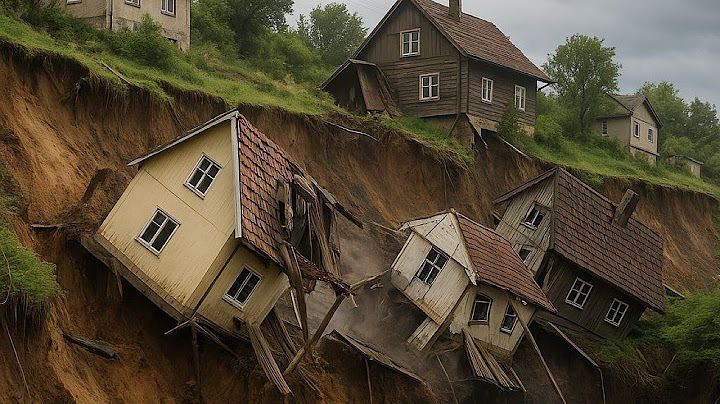 AUSTRIA IN PANIC: Evacuation in Tyrol, LANDSLIDES damage houses