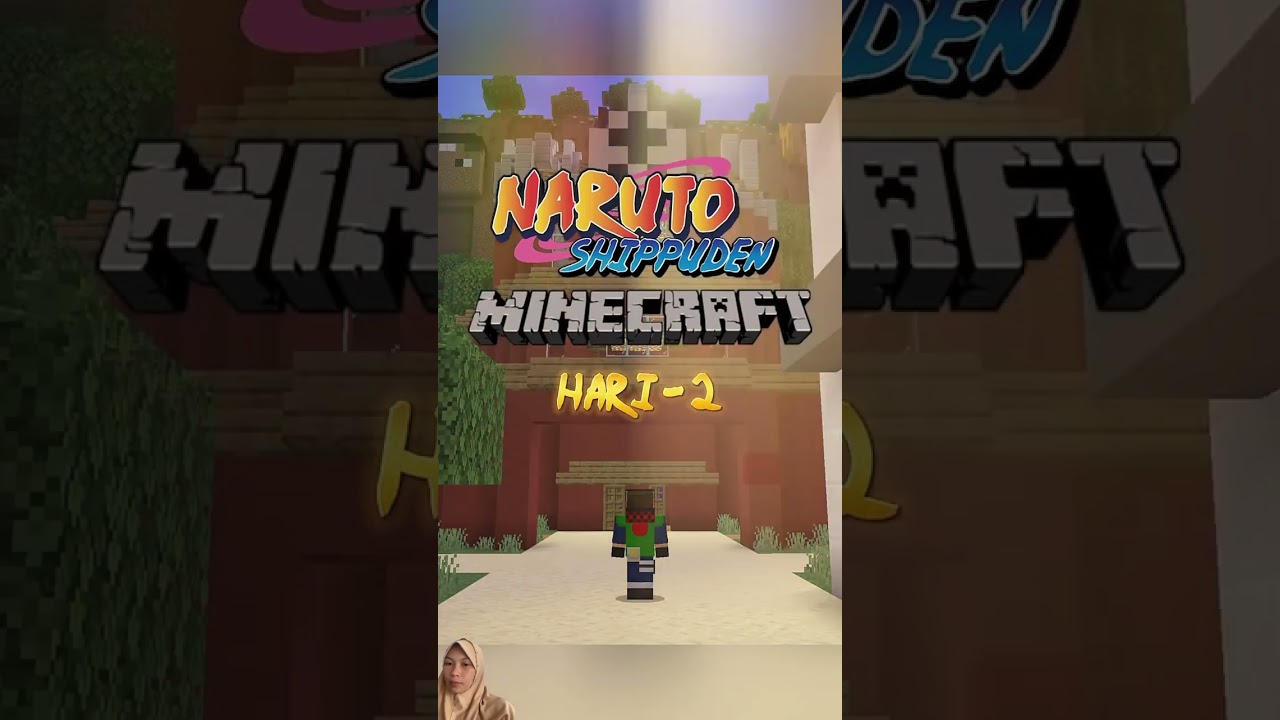 Desa konoha di minecraft 