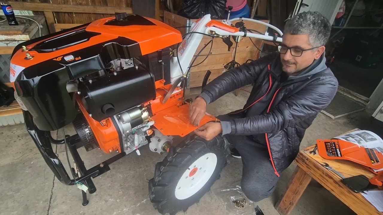 Montare motocultor Ruris 1002 ksd!!! A DOUA PARTE!!