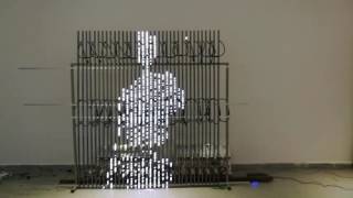 pixel led strip composition display