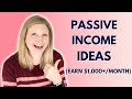 PASSIVE INCOME STREAMS for beginners in 2022:  How to create passive income as a content creator