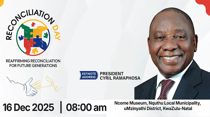 President Ramaphosa addresses Reconciliation Day commemoration 2025.