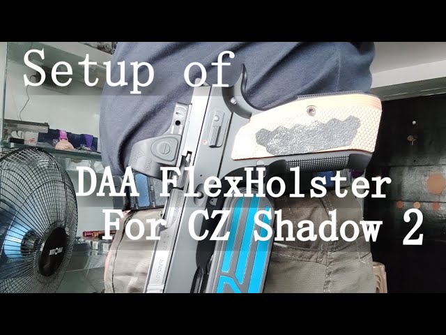 DAA Flex Holster guide for CZ Shadow 2 class=