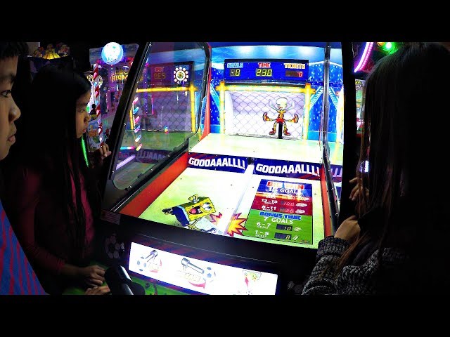 Spongebob: Soccer Stars by Andamiro, Arcade Machines