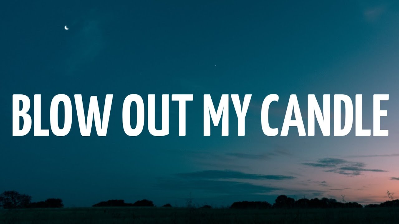 Betty Who Blow Out My Candle (Lyrics) YouTube