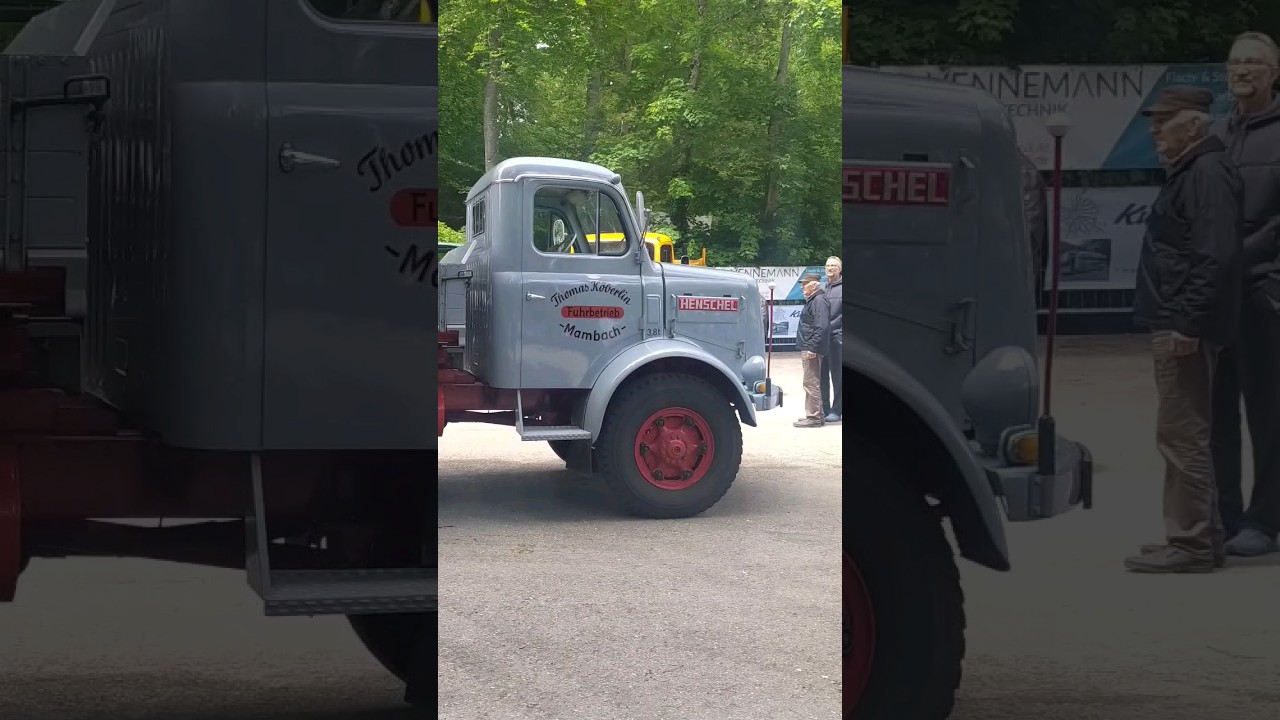 Henschel HS 100 AK @ 5. Internationales Lkw Oldtimer Treffen an der  Nebelhöhle 30.5.2024
