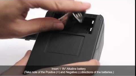 Presidium Refractive Index Meter II - Battery Insertion & Switching On