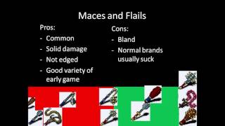 Demise's Newbie Corner: A Guide to Melee Weapons