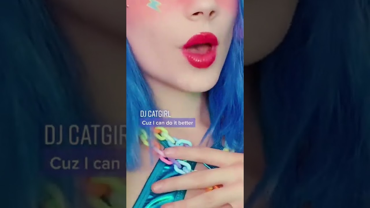 I made a cosplay OC her name is DJ catgirl