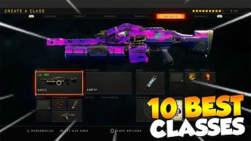 USE these 10 Class Setup in BLACK OPS 4..😍