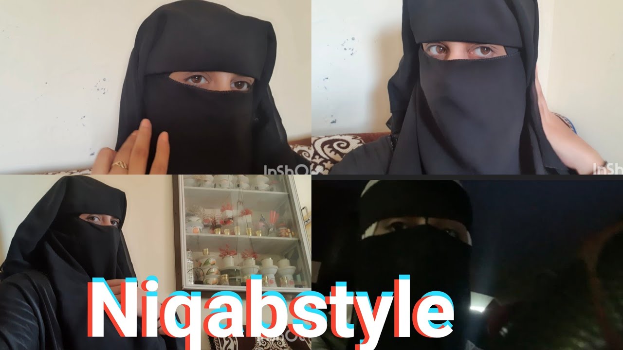 niqab with driving 🚗 for layers niqab going home 🏡