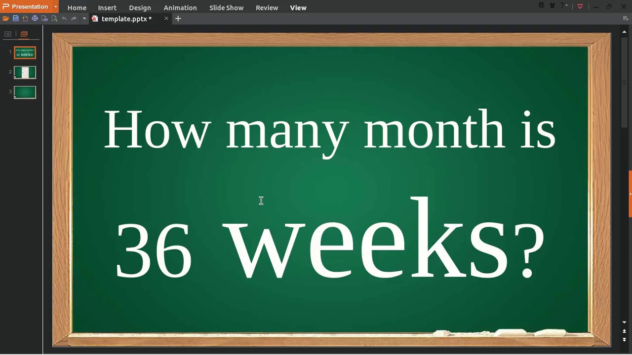 How Many Months Is 36 Months