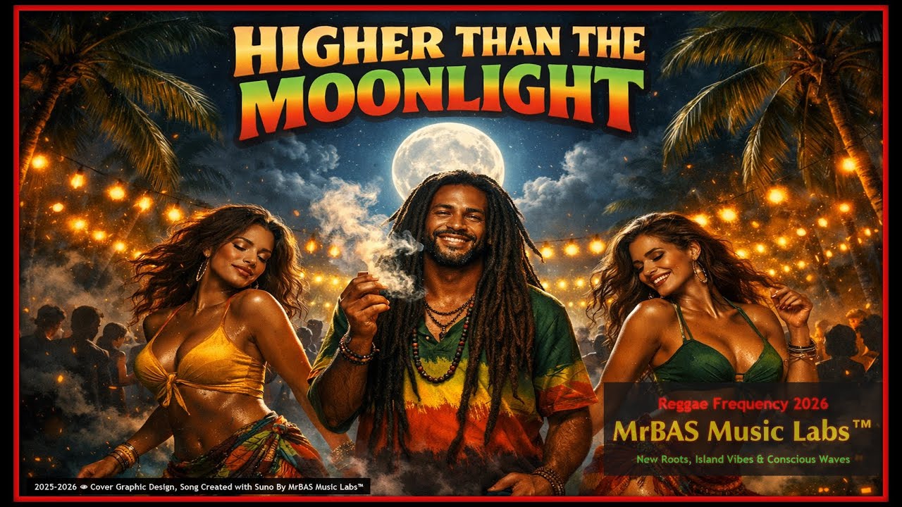 Higher Than the Moonlight | Ganja Reggae Vibes | 2026 Release🌿