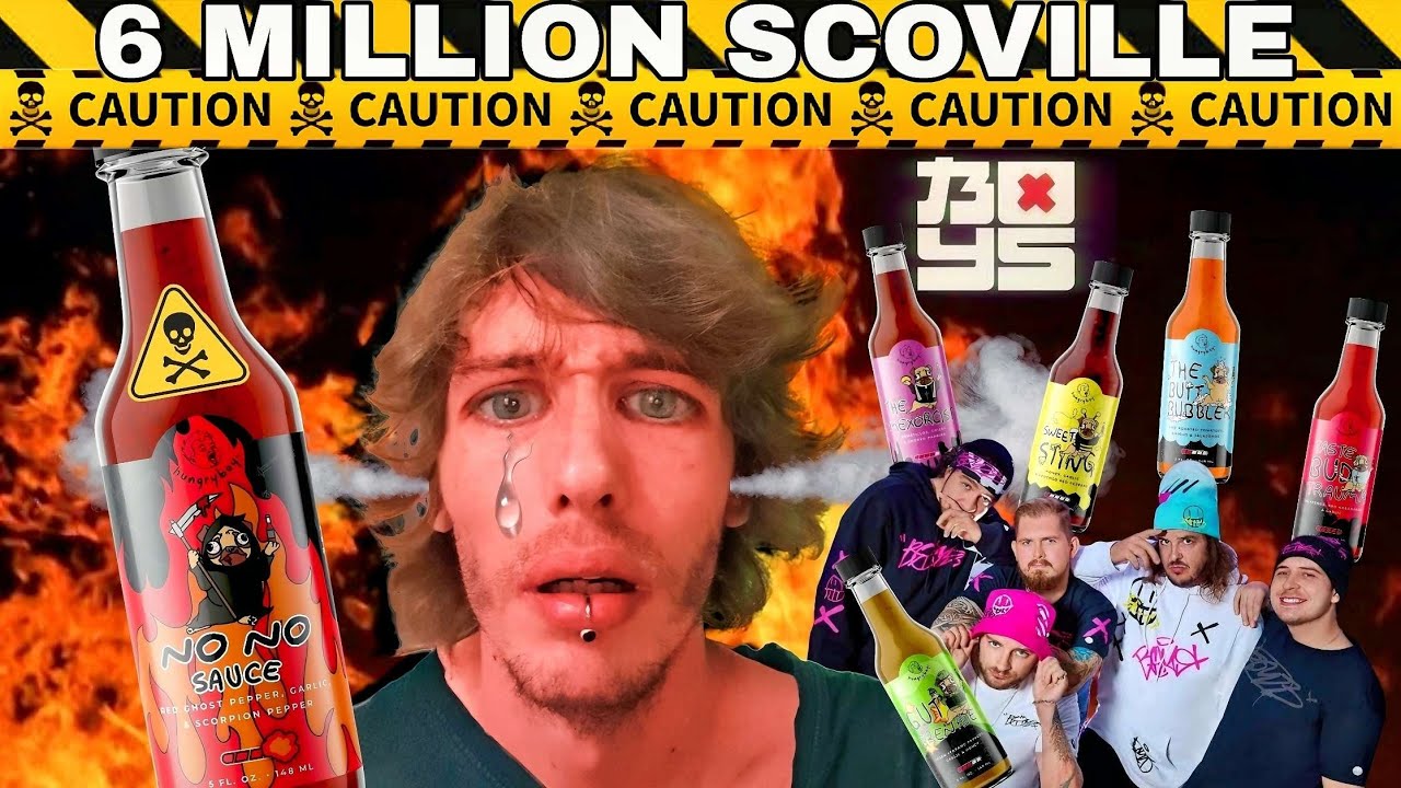 THE BOYS 6 MILLION SCOVILLE Hot Sauce Review HungryBoy Hot Sauces the-boys-6-million-scoville-hot-sauce-review-hungryboy-hot-sauces
