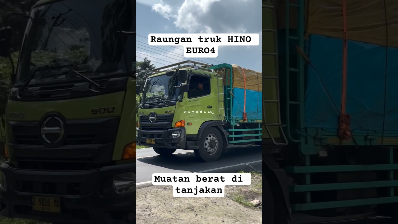 Makin haluss suara raungan truk HINO FL 280JW EURO4