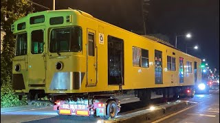[西武鉄道] 西武旧2000系2003F クハ2004号車 モハ2204号車 廃車陸送