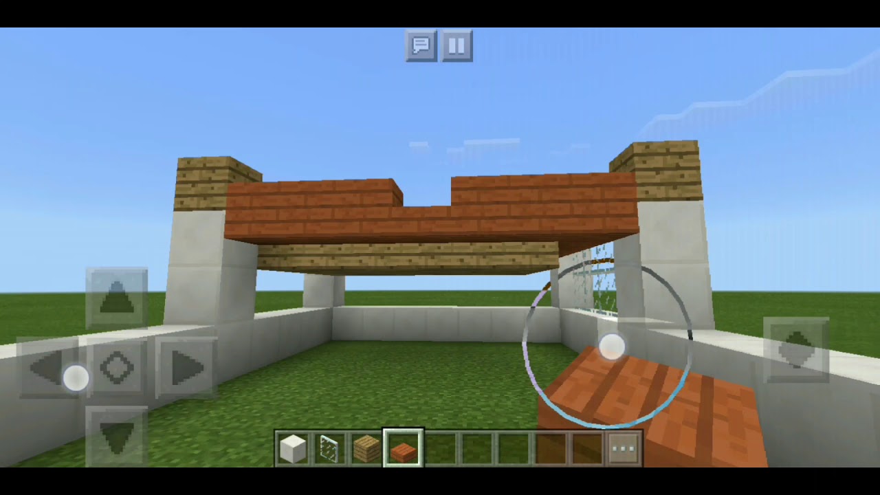 TuTorial Membuat Rumah Sederhana Di Minecraft Pe YouTube