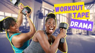 The DRAMA behind Workout Videos ft. Rachel Lewis (Comedy Sketch)