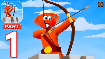 Castle Guardian - Gameplay Walkthrough Part 1 Archer Stickman Castle Defense (Android, iOS)