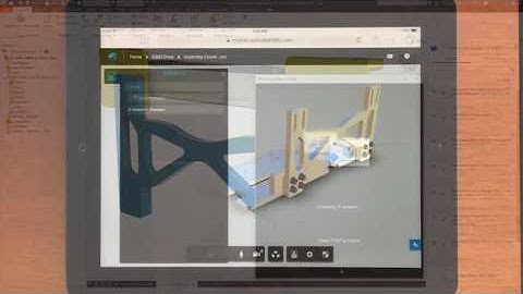 Autodesk Inventor Professional - cloud based 3d design reviews video
