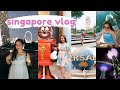 Singapore Vlog Day 1 | Sentosa, Marina Bay Sands, Gardens by the Bay