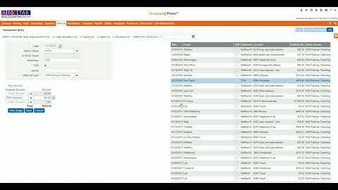 Accessing Check Images and Statements in Accountants World.