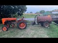 [POV] Fiat 211r + botte pasin -irrigazione prati-lawn irrigation watering-OLD STYLE-SOUND