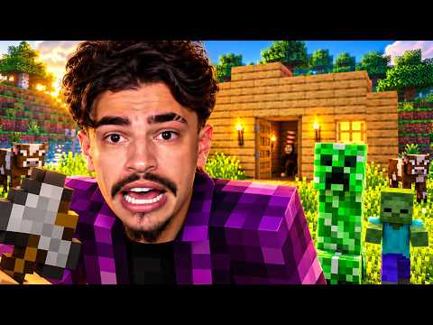 SURVIVING IN THIS MINECRAFT WORLD MIGHT BE HARDER THAN IT LOOKS