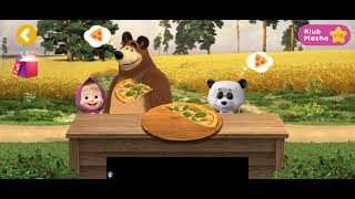 Rumah pizza Masha and the bear || membuat pizza untuk si panda || #rr11 #rr11gaming #game screenshot 2