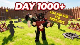 Playing WITH VIEWERS 1,000 NIGHTS IN 99 NIGHTS IN THIS FOREST! LIVE👶🎮 4 #roblox  #99nightintheforest