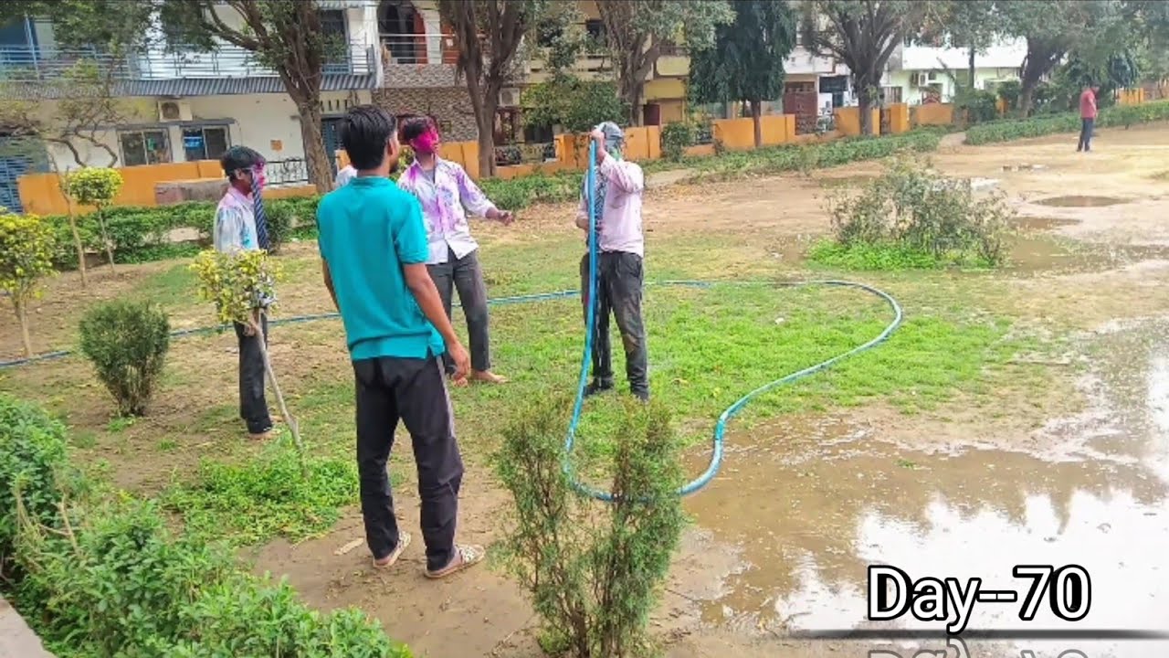 Park Mein Holi 🔫 Khelne Lage Aaj 😄