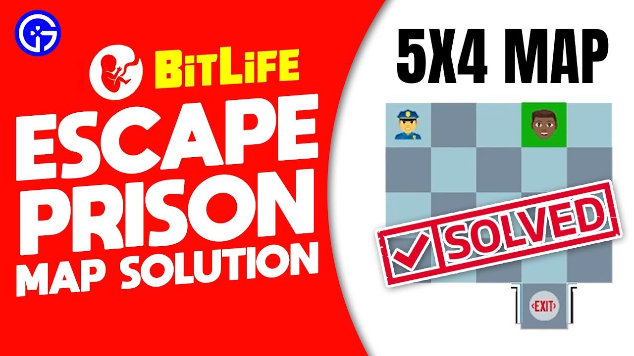 BitLife // 5x4/4x5 (map 2) Prison Escape 