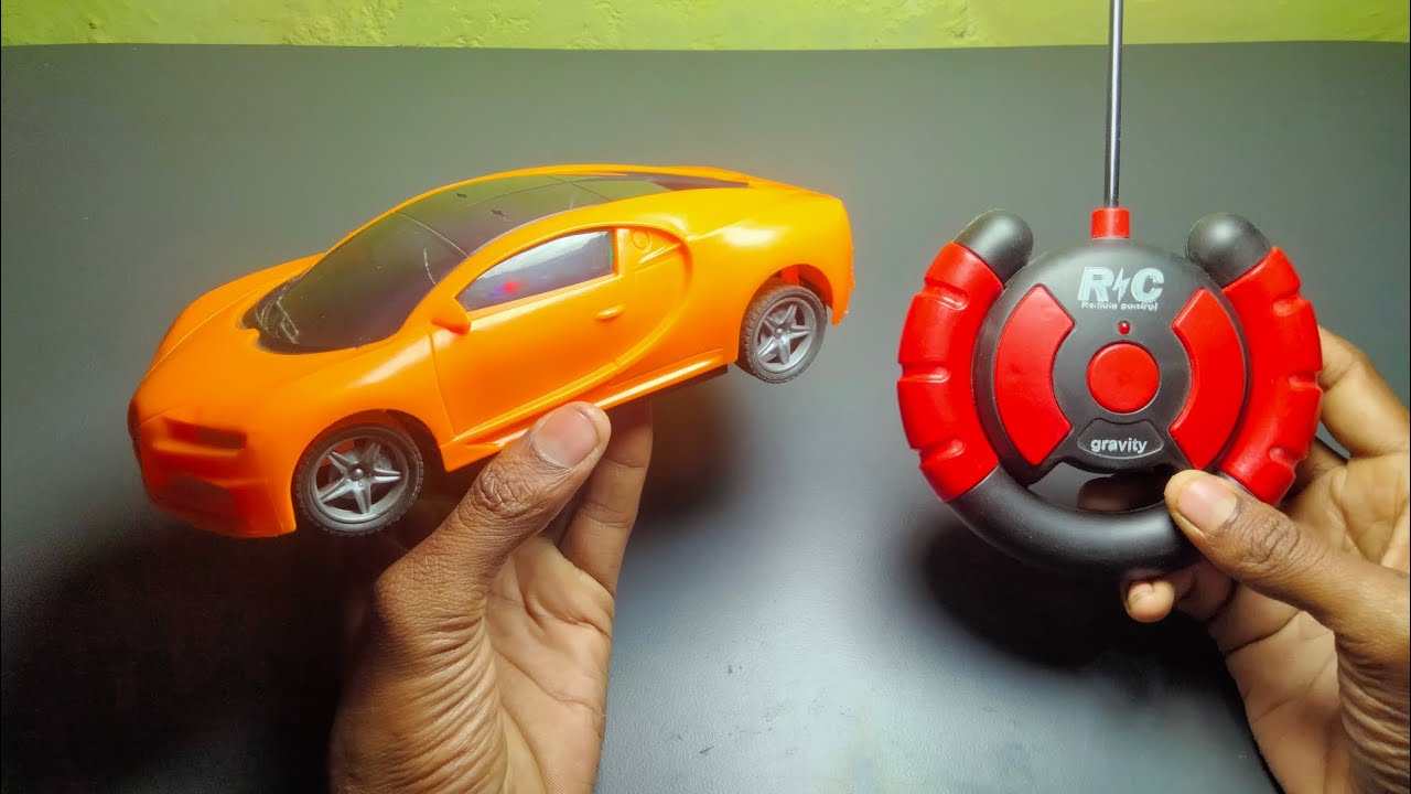 Remote Control Bugatti Chiron Rc Drift Car Testing - Coptacar unboxing