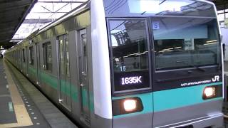 【JR】E233系2000番台マト15 柏発車