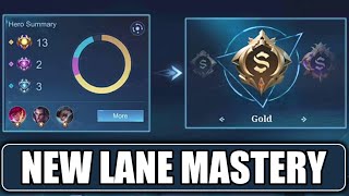 NEW LANE MASTERY SYSTEM IN ADVANCE SERVER