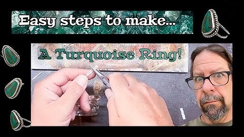 Zilversmeden: een turquoise ring maken